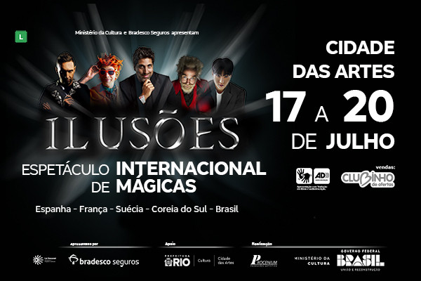 Ilusões - Espetáculo Internacional de Mágicas