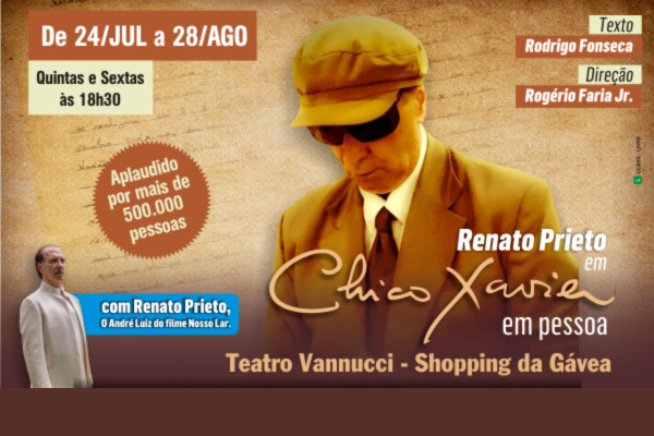Chico Xavier em Pessoa - (Adulto)