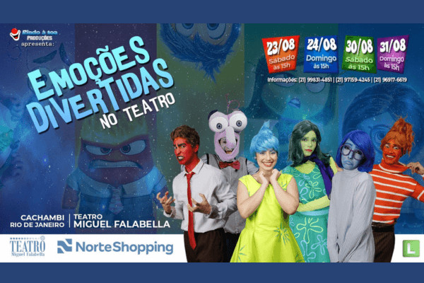 Emoções Divertidas no Teatro