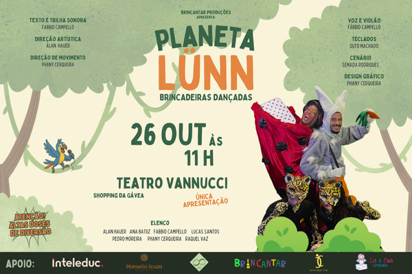 PLANETA LÜNN, Brincadeiras Dançadas