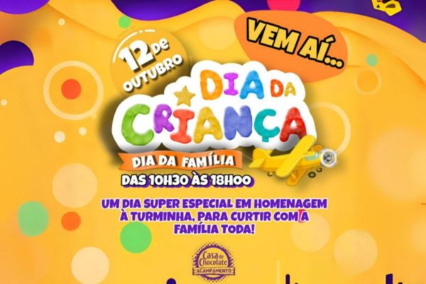 Dia das Crianças na Casa de Chocolate